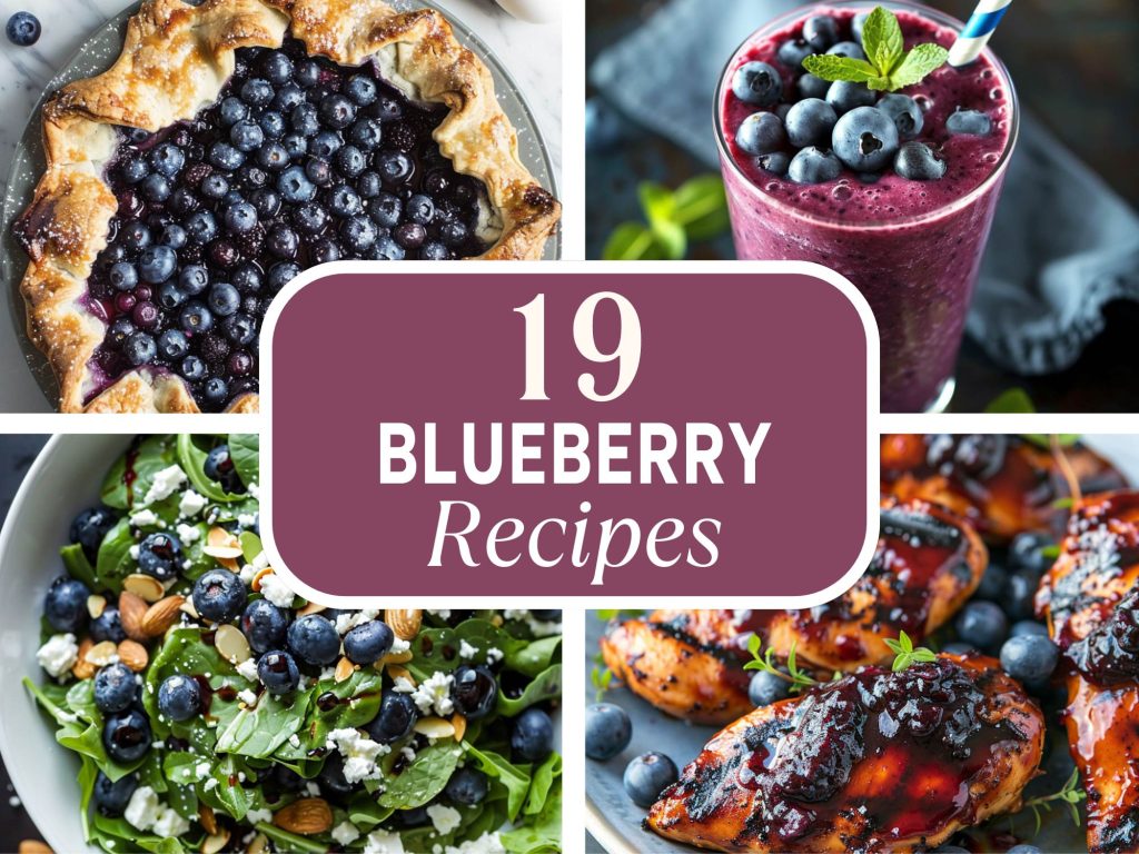 19 Blueberry Recipes That Are Easy to Make at Home