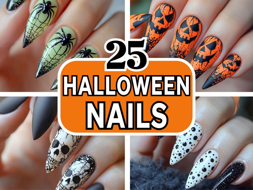 25 Unique Halloween Nails for a Glam Spooky Look