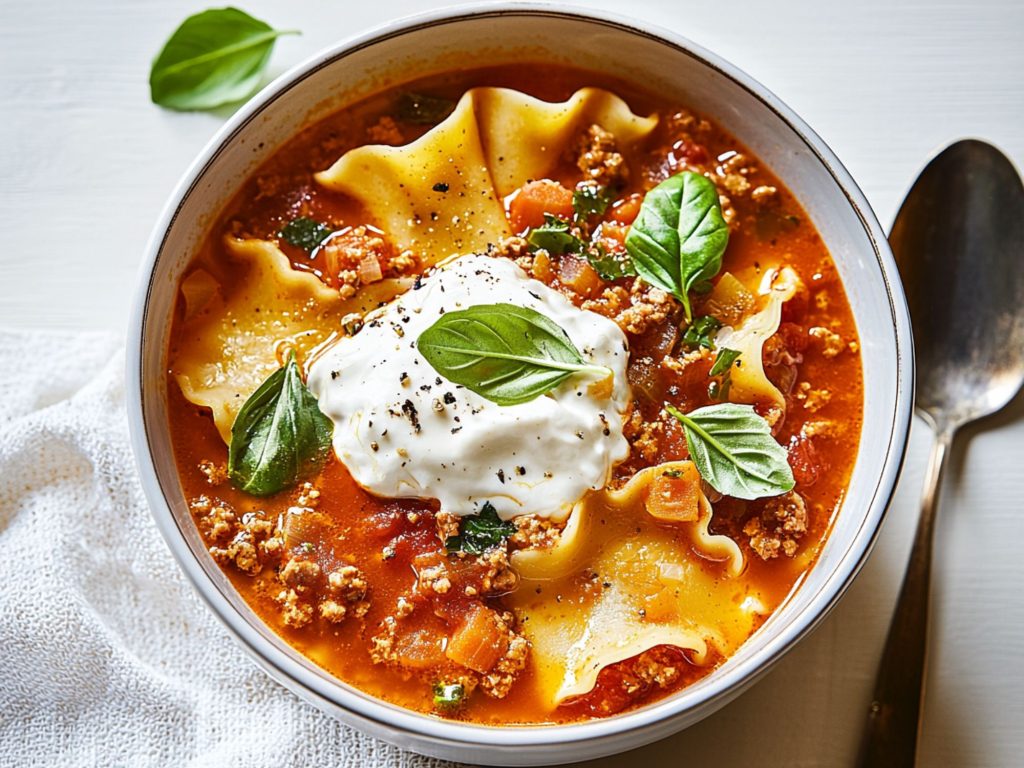 Lasagna Soup Recipe: Comfort Food Made Easy