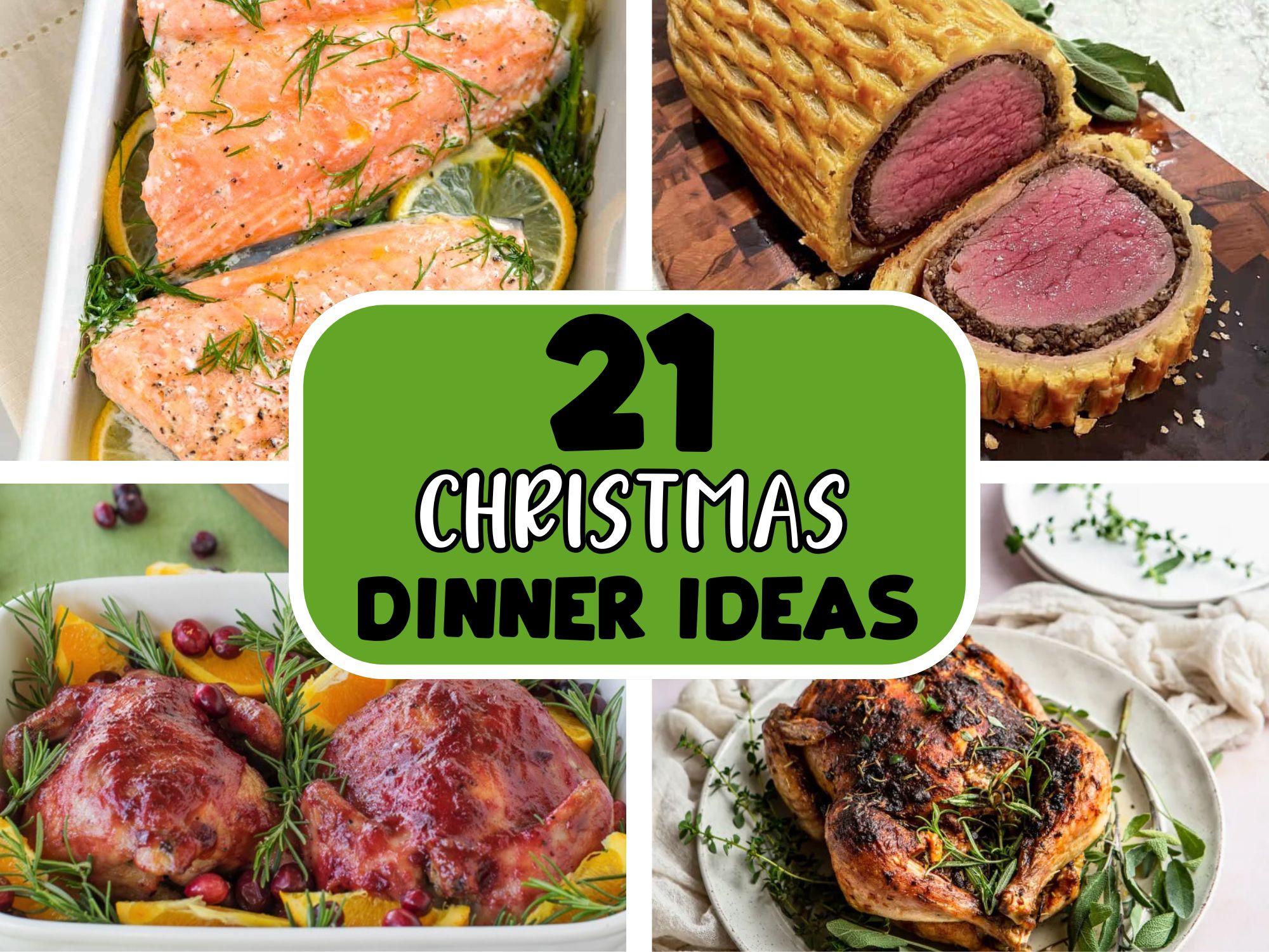 21 Easy Christmas Dinner Ideas for a Stress-Free Feast